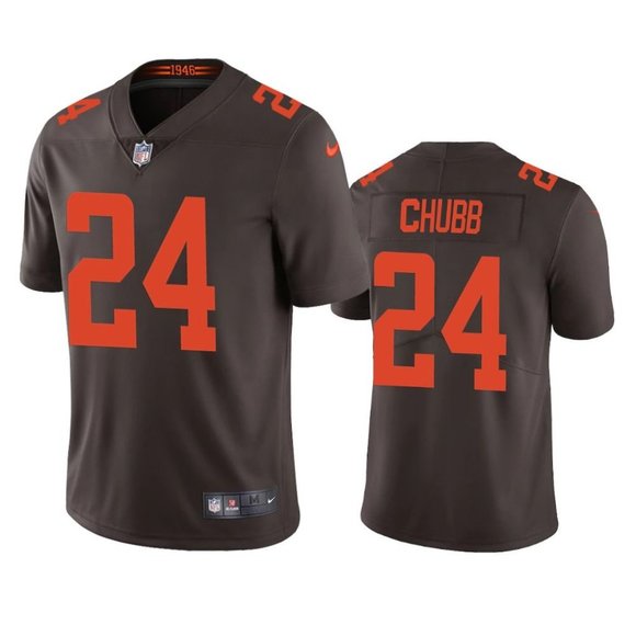 nick chubb browns youth jersey